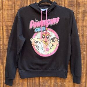 Powerpuff Girls Black Hoodie